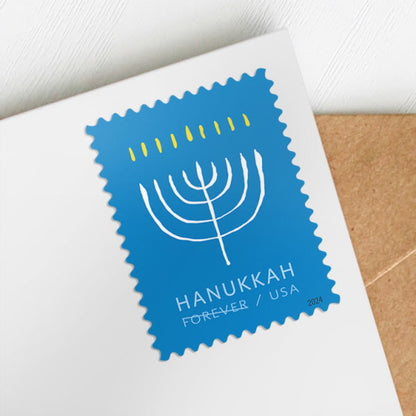 2024 Hanukkah Forever First Class Postage Stamps