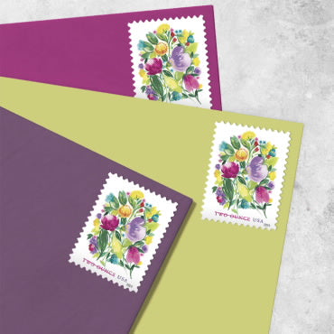 2024 Wedding Blooms Two Ounce Forever First Class Postage Stamps