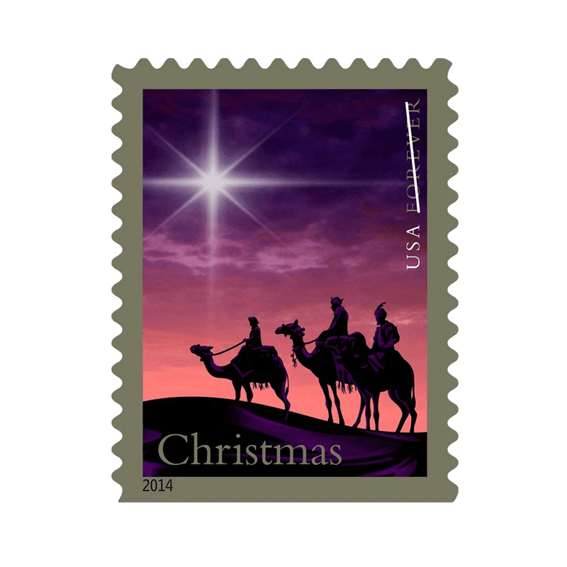 Christmas Magi Stamps 2014