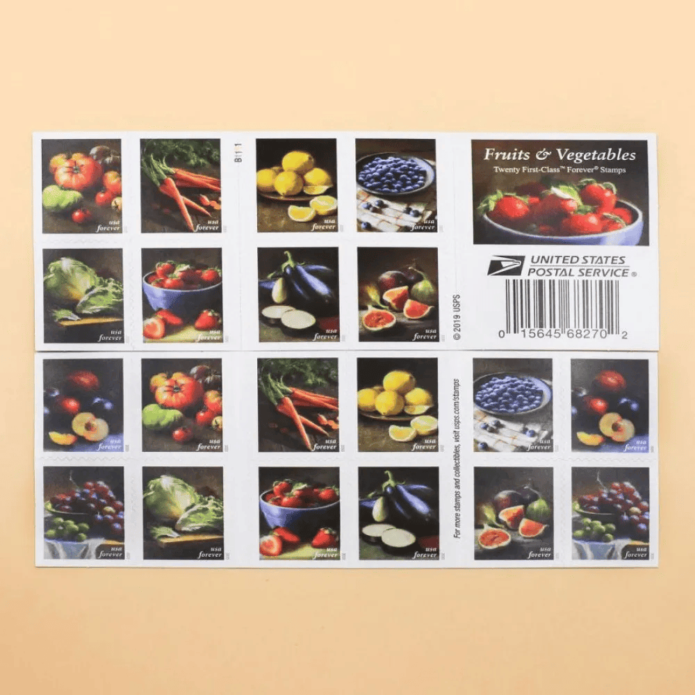 Fruits and Vegetables Stamps 2020