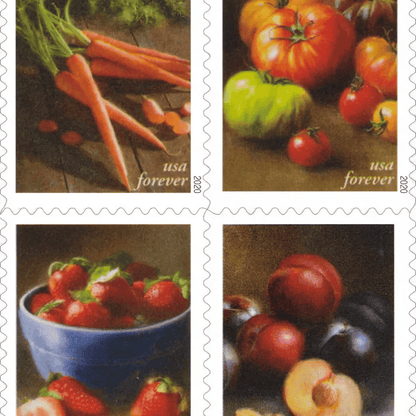 Fruits and Vegetables Stamps 2020