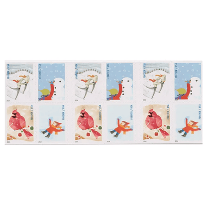 Winter Fun Stamps 2014