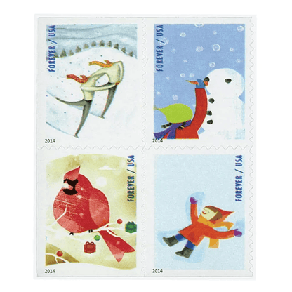 Winter Fun Stamps 2014