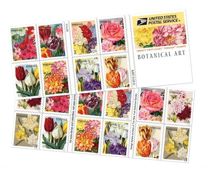 Botanical Art Forever Stamp