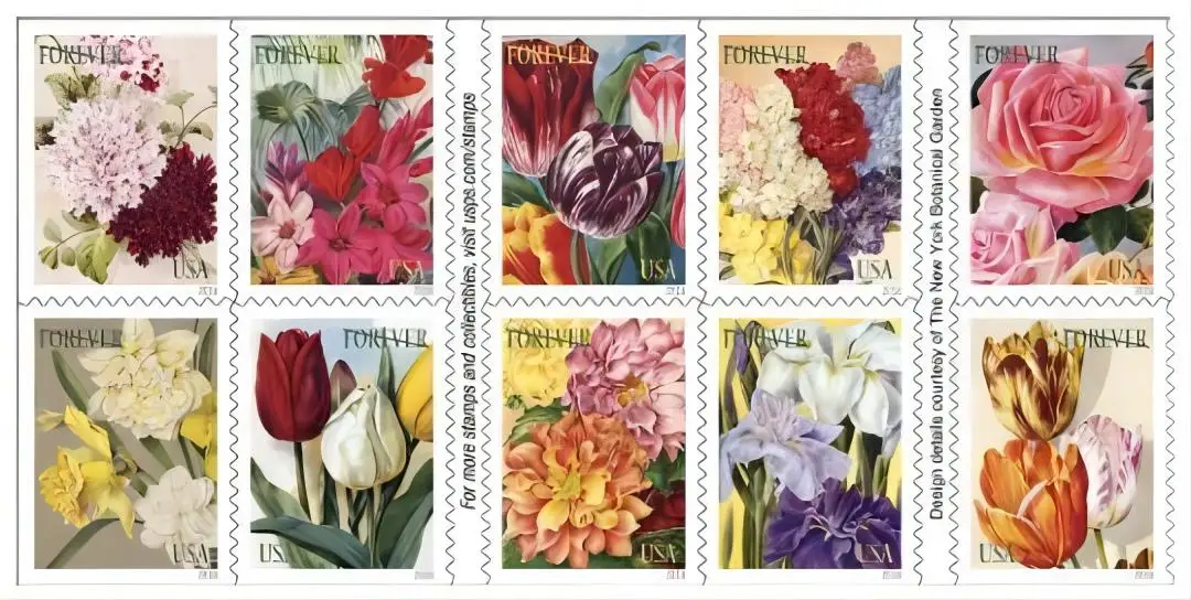 Botanical Art Forever Stamp