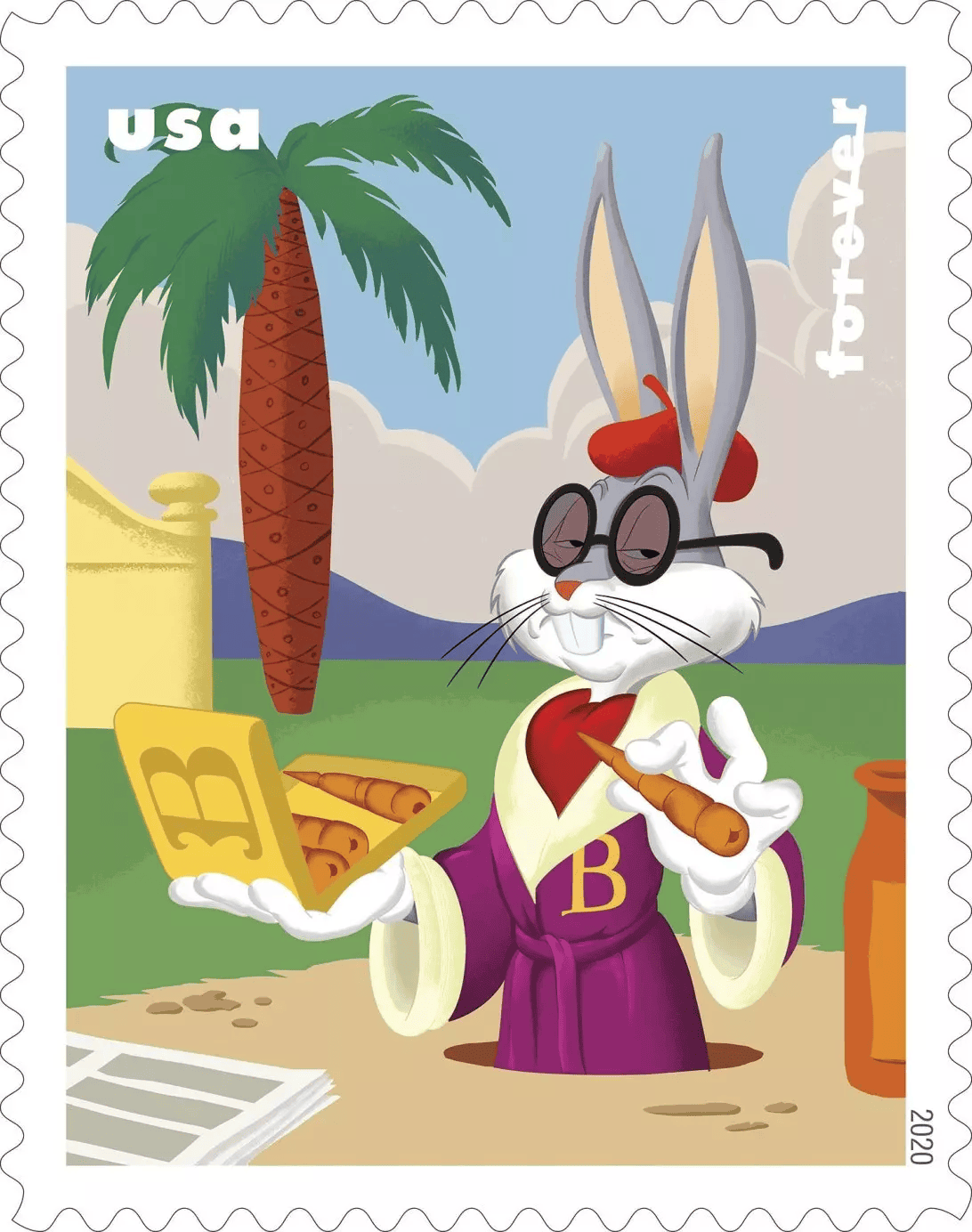 Bugs Bunny Stamps 2020