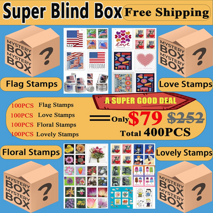 🎁【US Free Shipping】A Super Good Deal:Super Blind Box-400 PCS