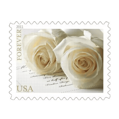 Wedding Roses Forever Stamps