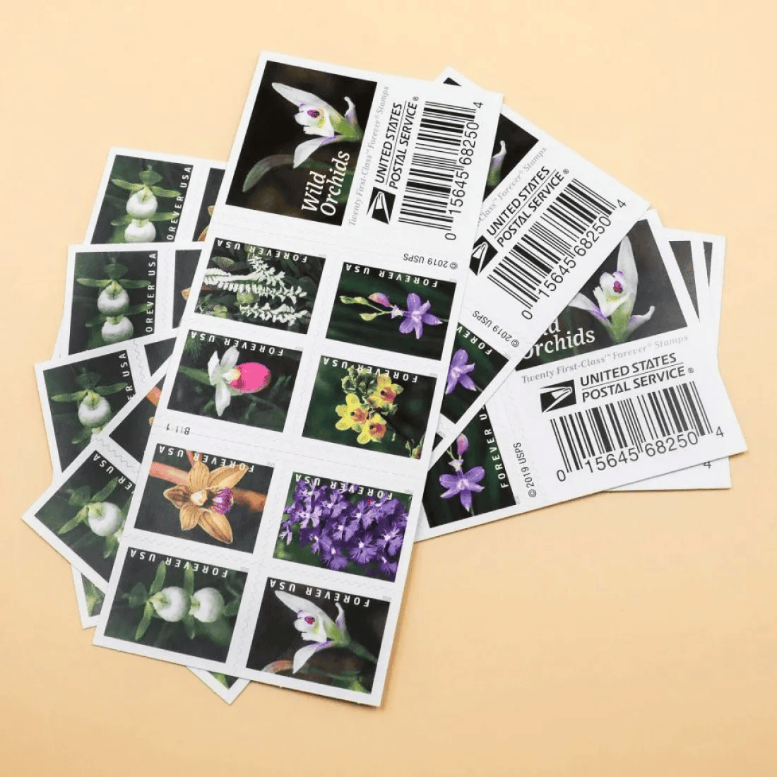 Wild Orchids Stamps 2020