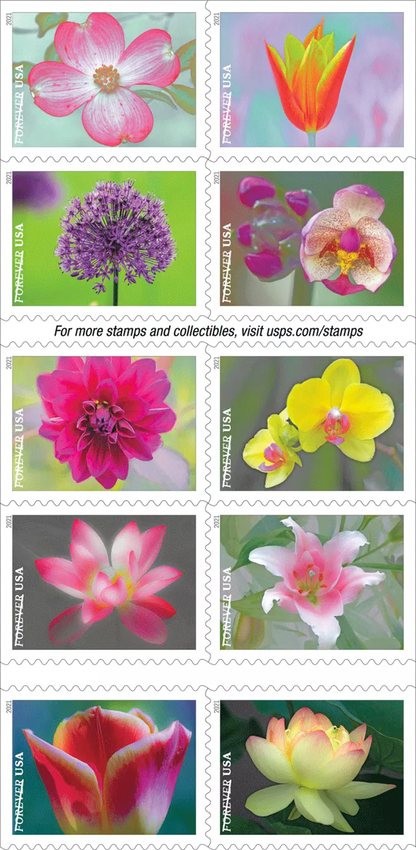 Garden Beauty Stamps 2021