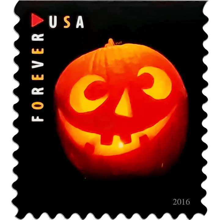 Jack-o’-Lanterns Stamps