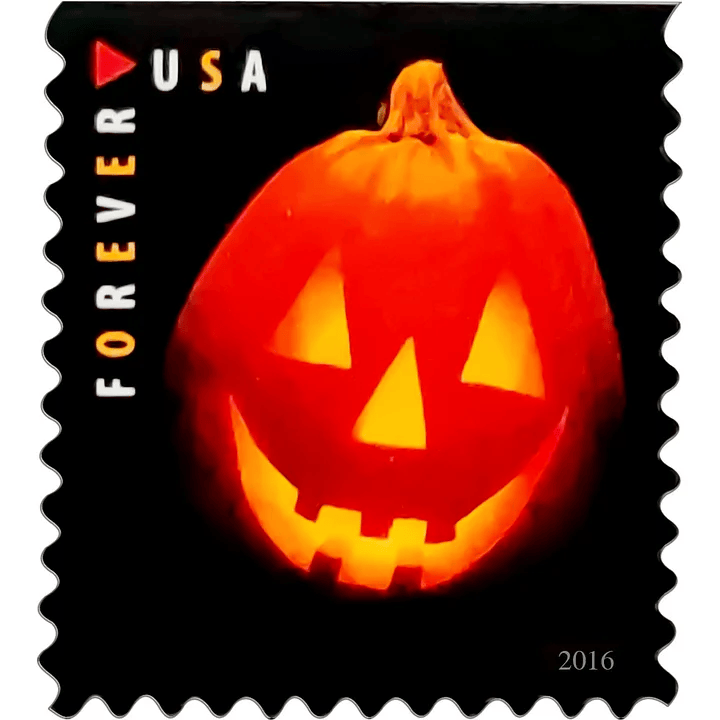 Jack-o’-Lanterns Stamps