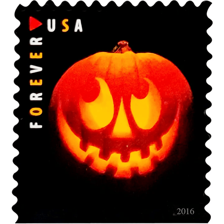 Jack-o’-Lanterns Stamps