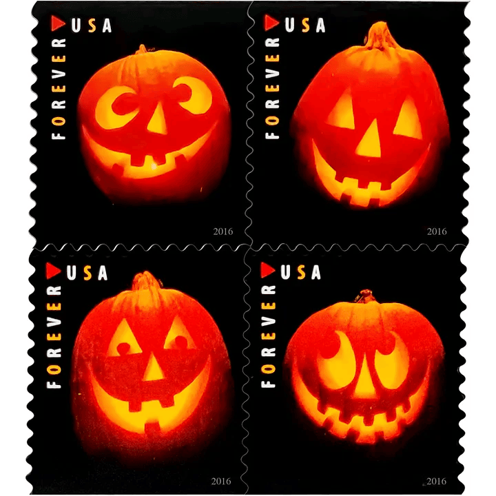 Jack-o’-Lanterns Stamps