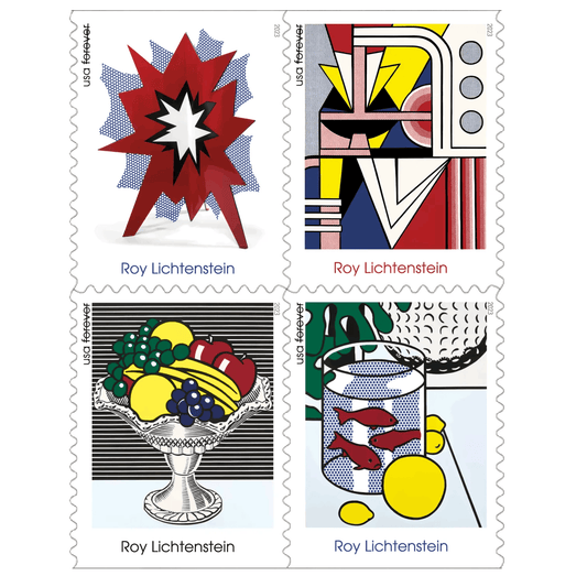 Roy Lichtenstein Stamps 2023