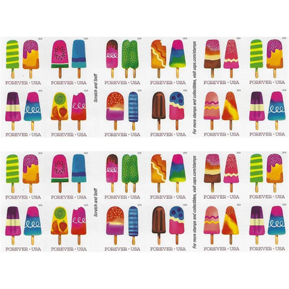 Frozen Treats Stamps 2018