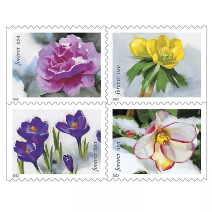 Snowy Beauty Stamps 2022