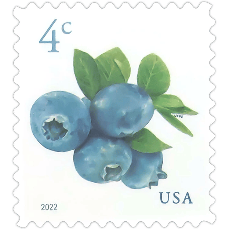 Blueberries - Addition Postage 4¢