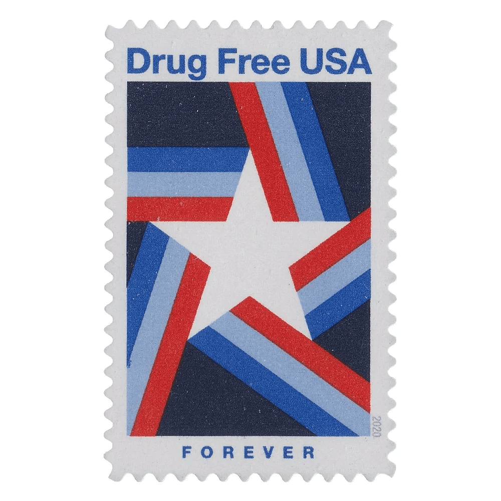 100PCS-Drug Free USA