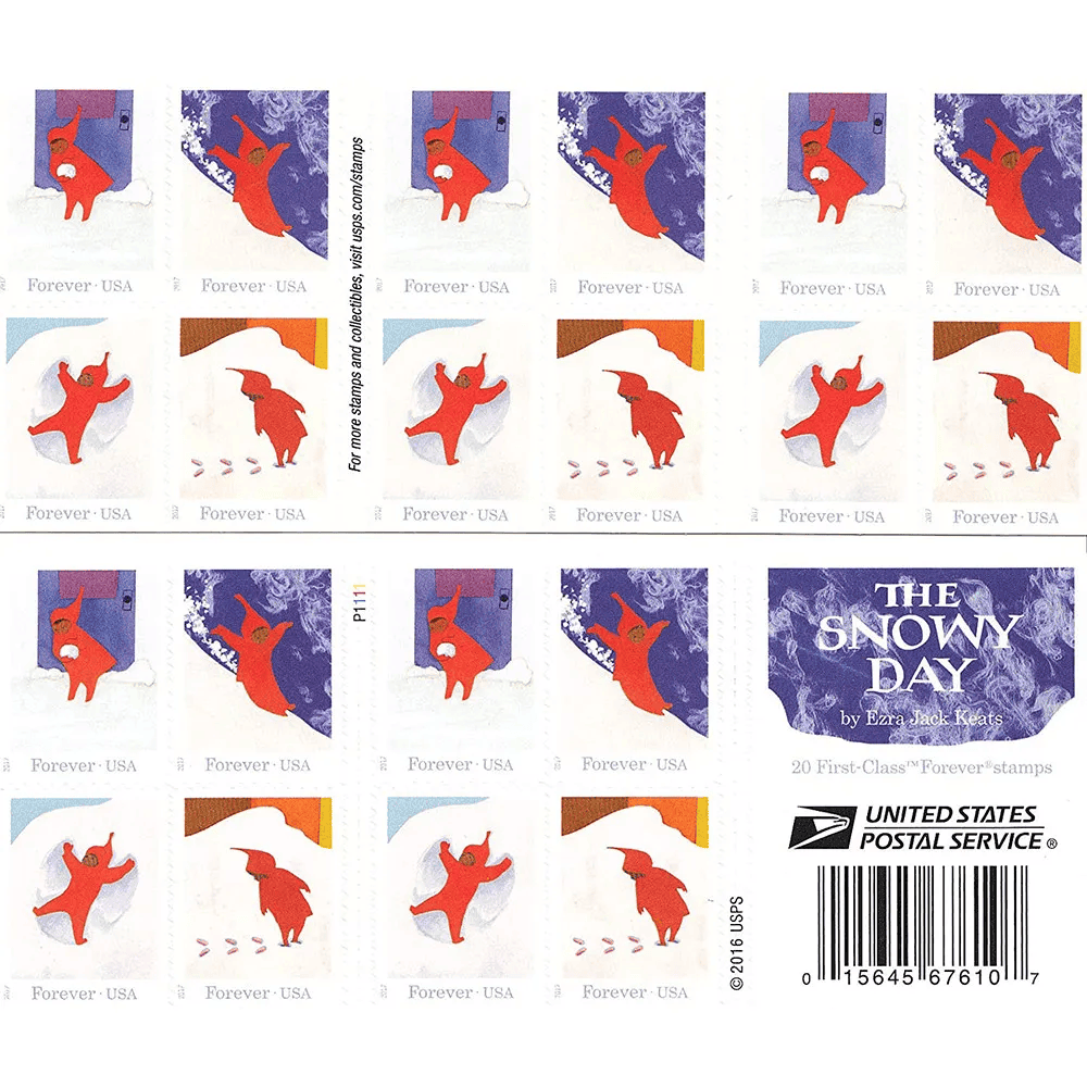 The Snowy Day Stamps 2017