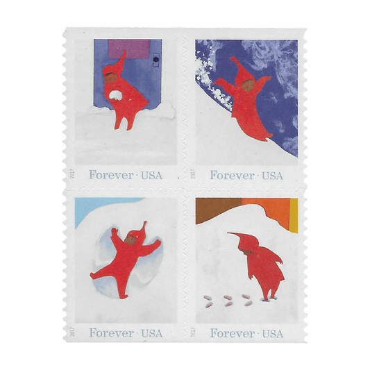 The Snowy Day Stamps 2017